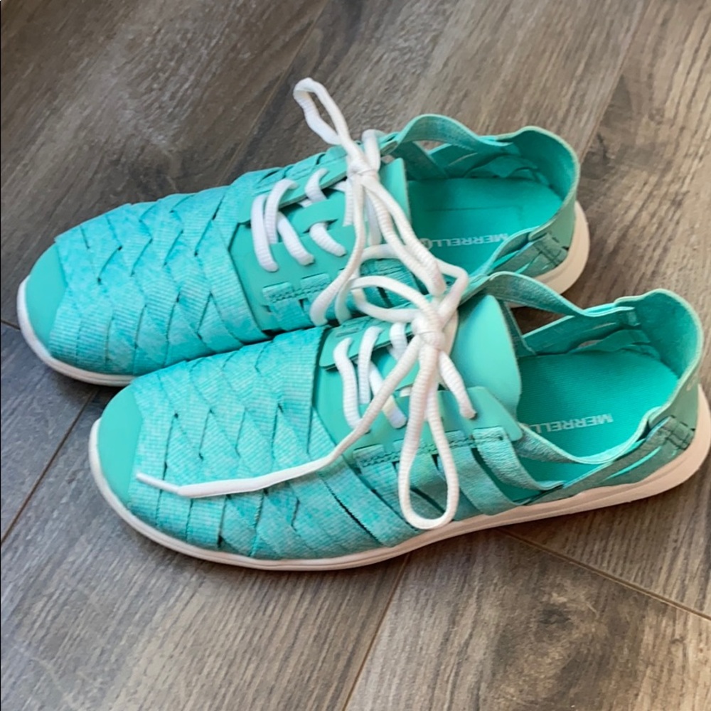 Merrill Atlantis Flora kye weave shoes